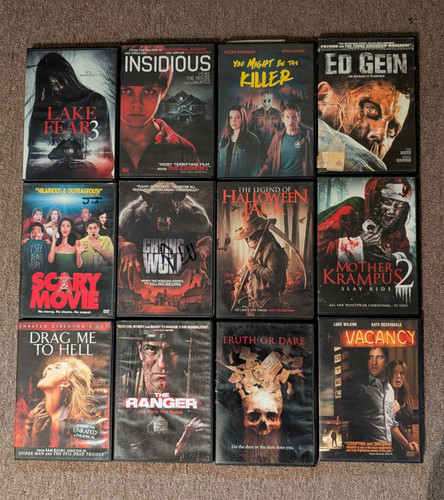 Horror dvd lot insidious - lot, 12